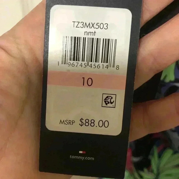 Tommy Hilfiger Women's Halter One Piece Swimsuit - Picture 5 of 9